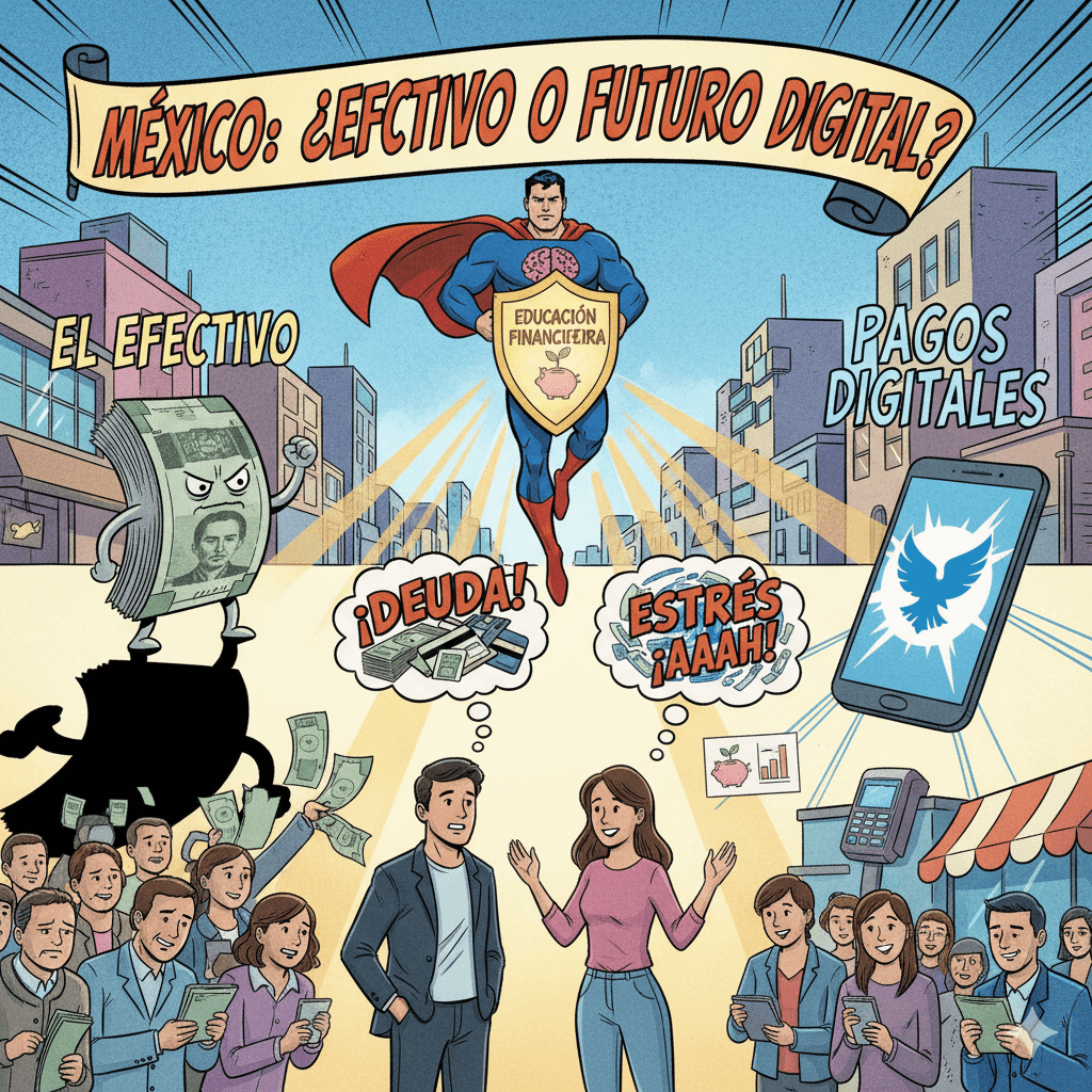 La Paradoja del Efectivo en México y el Estrés Financiero Juvenil: Un Llamado a la Inclusión y Educación Financiera en ALC